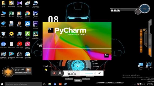 How to install pycharm ? Create New Project and Change theme Full tutorial смотреть онлайн