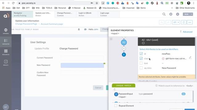 AccelQ Beginner Tutorials 7 | Elements Identification in AccelQ смотреть онлайн