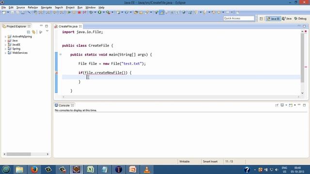 How to create a file in Java ? смотреть онлайн