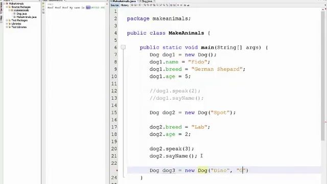 Java Constructors смотреть онлайн