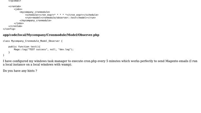 Magento: custom module + cron (2 Solutions!!) смотреть онлайн