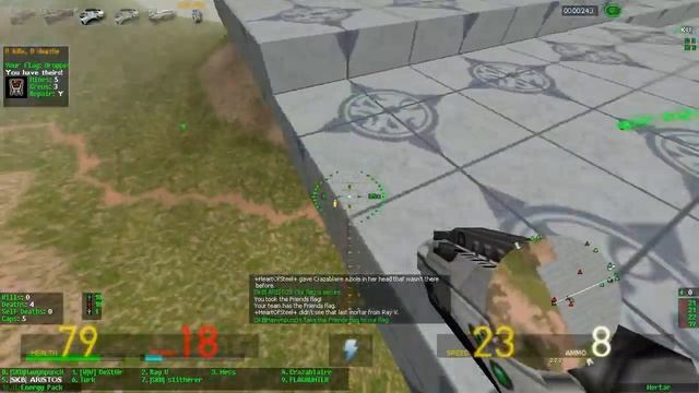 PC (FPS) Gameplay = Starsiege Tribes (HawaiianPunch scores) смотреть онлайн