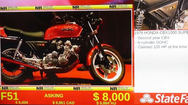 Honda CBX 1000 смотреть онлайн