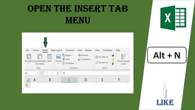 Excel Ribbon Shortcuts Keys смотреть онлайн