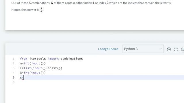 iterables and iterators | HackerRank | Python смотреть онлайн