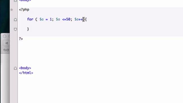 Intro to PHP and MySQL part 27 - For Loops смотреть онлайн