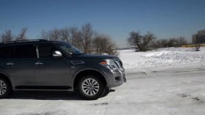 Nissan Armada 2020. Тест драйв. Denchik и Григорич тестируют Ниссан Армада 2020 года выпуска.