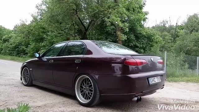 Alfa Romeo 166 2.4jtd 76mm free exhaust смотреть онлайн