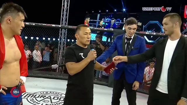Эдиль Эсенгулов против Хамзата Чапанова на Muradov PL 6 смотреть онлайн