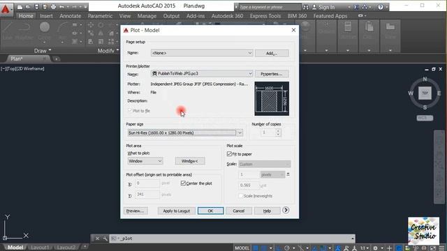 How to make High Quality JPEG file using AutoCAD 2019 смотреть онлайн