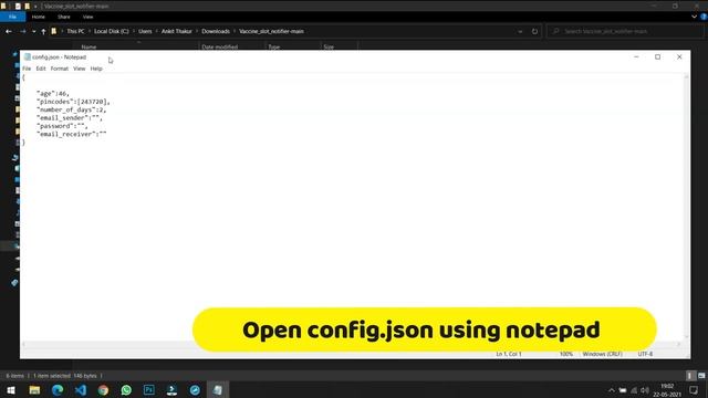 VACCINATION SLOT NOTIFIER Using Python ❤️ || Ankit Thakur смотреть онлайн