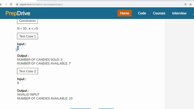 TCS NQT Questions 24 October Slot 1 | Coding Question - 1 | Prepdrive | The Coding Bytes смотреть онлайн