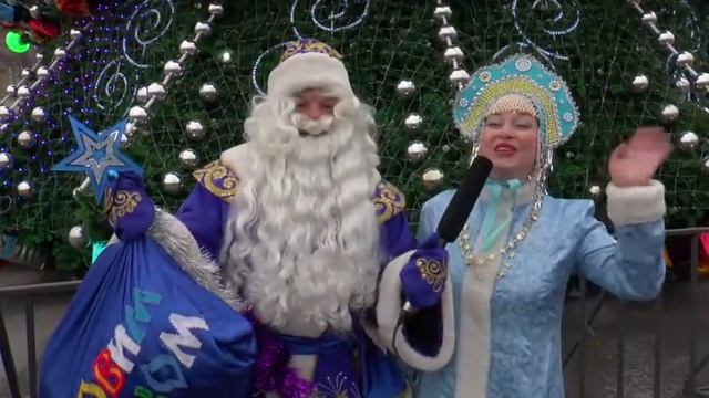 С Новым 2021 годом ! ПОЗДРАВЛЕНИЕ ДЕДА МОРОЗА И СНЕГУРОЧКИ!!! смотреть онлайн