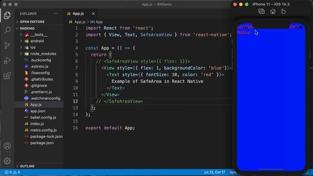 React Native #4: Hiểu rõ về SafeAreaView смотреть онлайн