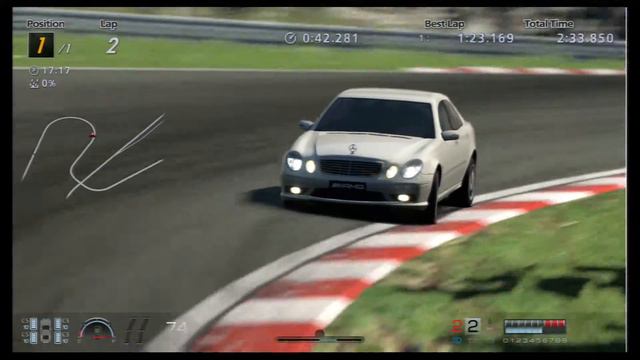 1:23.091 - Mercedes-Benz E 55 AMG '02 смотреть онлайн