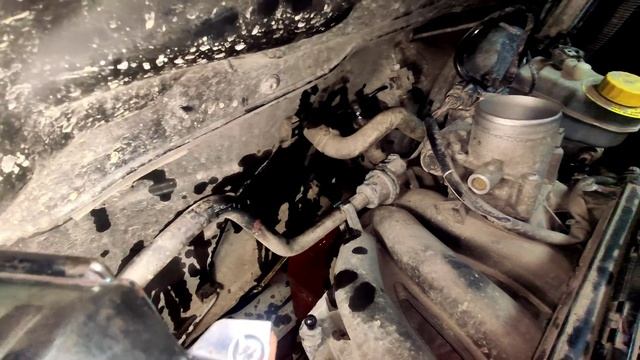 Polo седан замена радиатора печки