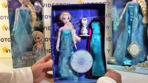 Кукла Поющая Эльза Холодное сердце набор  frozen - холодное сердце обзор