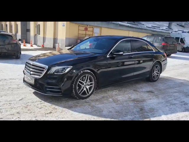 Аренда авто с выкупом Mercedes S350d W222 2018 г.в. Blackcar - аренда авто с правом выкупа смотреть онлайн