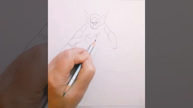 Как нарисовать Летучую мышь (монстра)||How to Draw a Bat(monster) смотреть онлайн