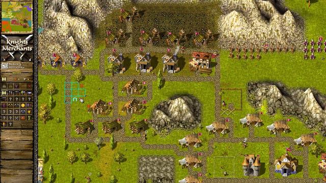 KaM Remake Земля варваров Coop БОЙНЯ (сетевая игра) смотреть онлайн