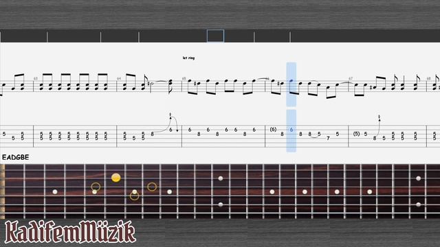 ZZ Top-Sharp Dressed Man Easy Electric Guitar Tutorial Tabs смотреть онлайн