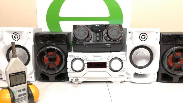 Panasonic SC-AKX220 vs LG CK43 mini Hi fi - listening tests. смотреть онлайн