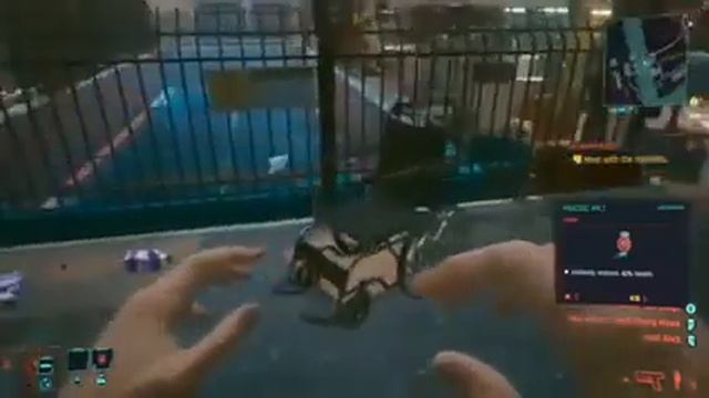 Cyberpunk 2077 Recover you from wheel chair смотреть онлайн