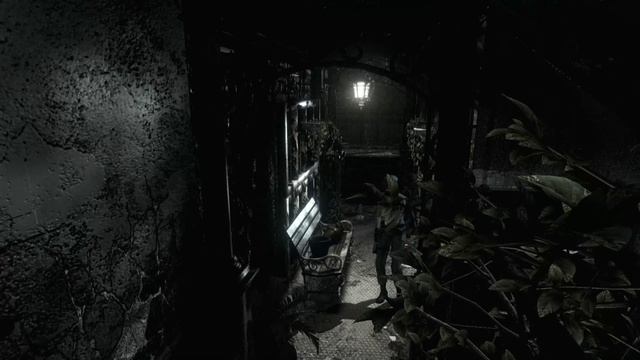 Resident Evil HD Jill Valentine part5. Убегаем от гигантской змеи и сражаемся с зомби в склепе.mp4