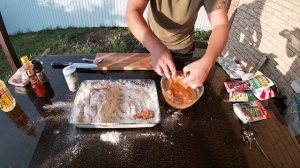 Оригинальный рецепт крылышек как в KFC!!! Готовим в казане.