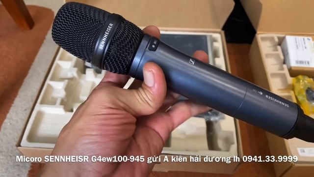 Micro Sennheiser G4 EW 100-945 Gửi A. Kiên Hải Dương | Cao JBL смотреть онлайн