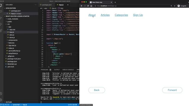 Learn React Router Exercise 4 смотреть онлайн