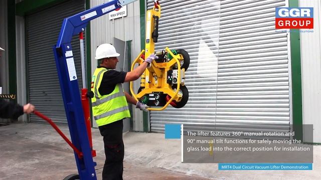 MRT4 Dual Circuit Vacuum Lifter from GGR Group смотреть онлайн