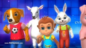 Finger Family Song - 3D Animals Finger Family Nursery Rhymes & Songs for Kids