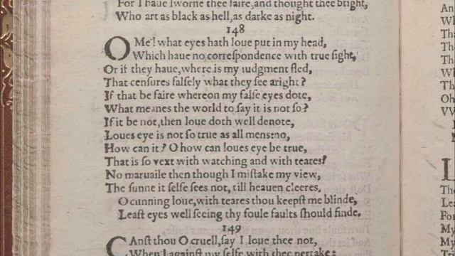 Shakespeare's Sonnet #148 "O me, what eyes hath love put in my head" смотреть онлайн