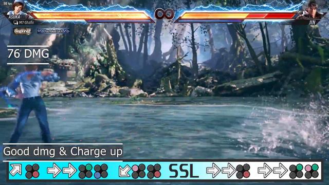 ASUKA KAZAMA Staple Combo Guide part 1 | TEKKEN 8 смотреть онлайн