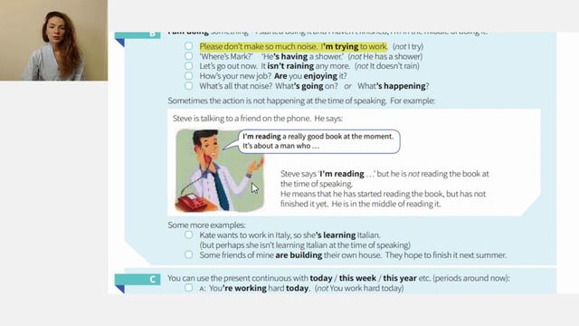 English grammar in Use | Unit 1 Present Continuous смотреть онлайн