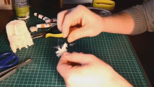 Как сделать кусты для диорамы из доступных материалов. Making shrub смотреть онлайн