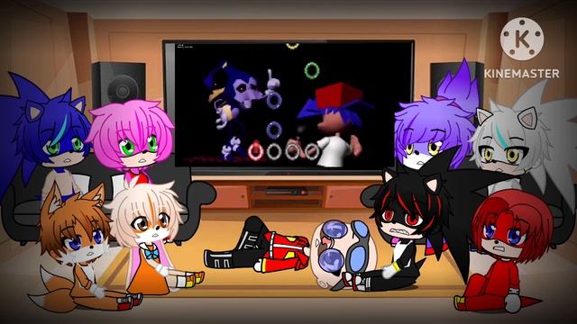 Sonic and friends react to trinity