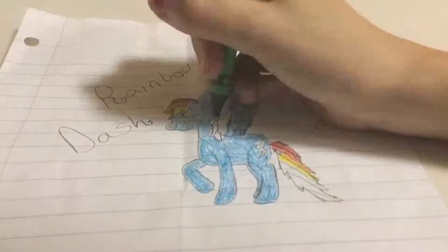Speed color Rainbow Dash part 2 (Final) смотреть онлайн