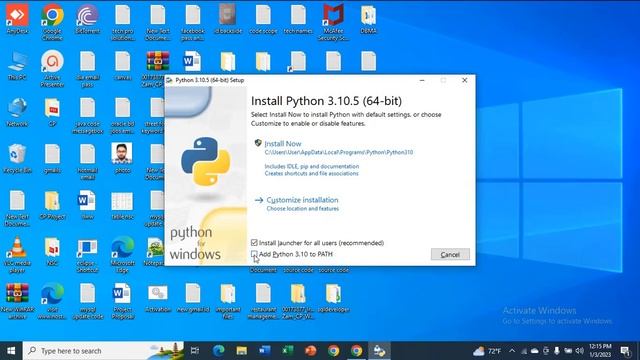 How to download and Install Python 3.10.5 on Windows 10 смотреть онлайн