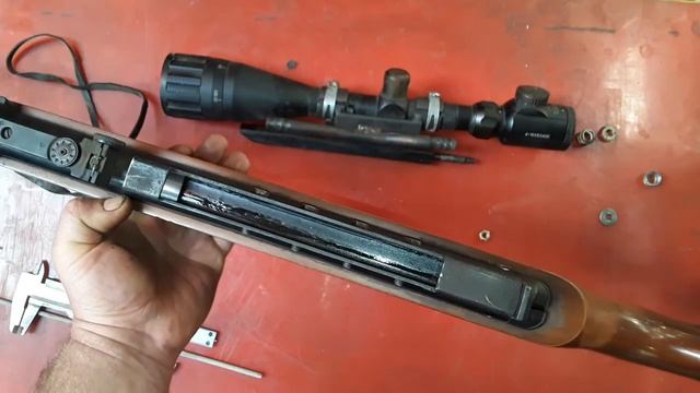 оптический прицел для пневматической винтовки , самодельный кронштейн для пневматики смотреть онлайн