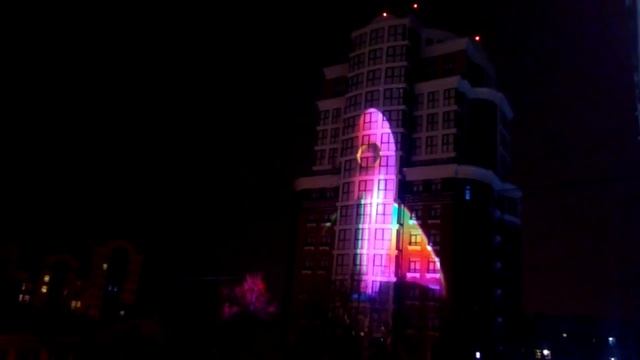 3D mapping-шоу в Перми смотреть онлайн