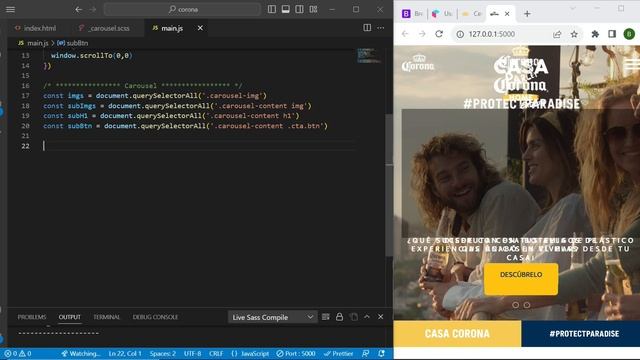 JavaScript, Bootstrap, and SCSS: Clone a Stunning Single Page! смотреть онлайн