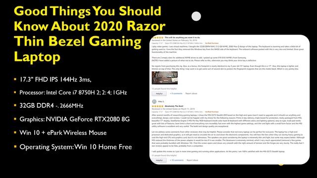 MSI GS75 Razor Thin Bezel Gaming Laptop 2020 Full Review смотреть онлайн