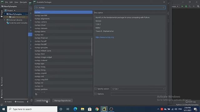 How To Install Numpy Package on Pycharm IDE смотреть онлайн