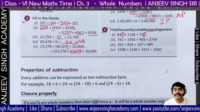 4 - Ch 3 Whole Numbers, Exercise 3.2 New Maths Time 6 | Class 6 Maths смотреть онлайн