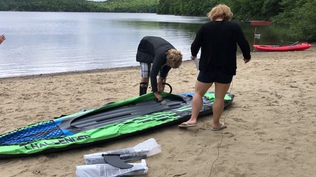 Essai Du Kayak Gonflable Challenger K2 Intex