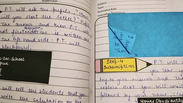B.Ed Lesson Plan English Class 8 Letter Writing (Formal) смотреть онлайн
