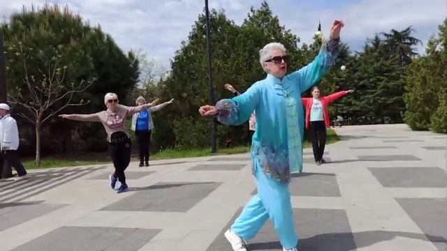 Упражнение "Лотос поднимается из воды" из комплекса Ши Эр Фа смотреть онлайн