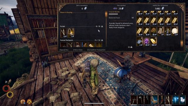 PLAYING OUTWARD. Rpg, like morrowind. Without all the help. Forget to eat,drink, sleep? you die! смотреть онлайн